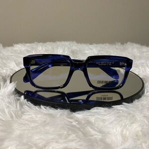 Cutler And Gross Eyeglasses/ Model #: 9289/ Blue Tinted Frames